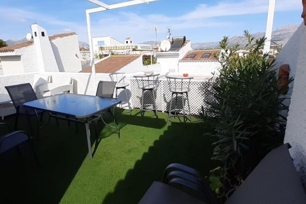 House In The Center Of Albir, 2 Min Walk From The Beach El Albir Bagian luar foto