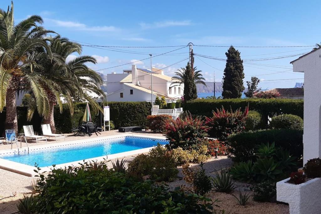 House In The Center Of Albir, 2 Min Walk From The Beach El Albir Bagian luar foto